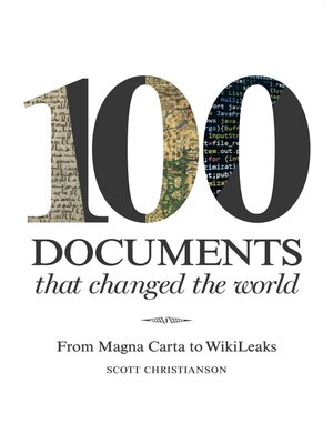 cover image of 100 Documents That Changed the World